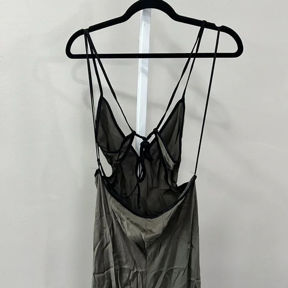 Bec & Bridge Metallic Brown Maxi Dress - Picture 11 of 13